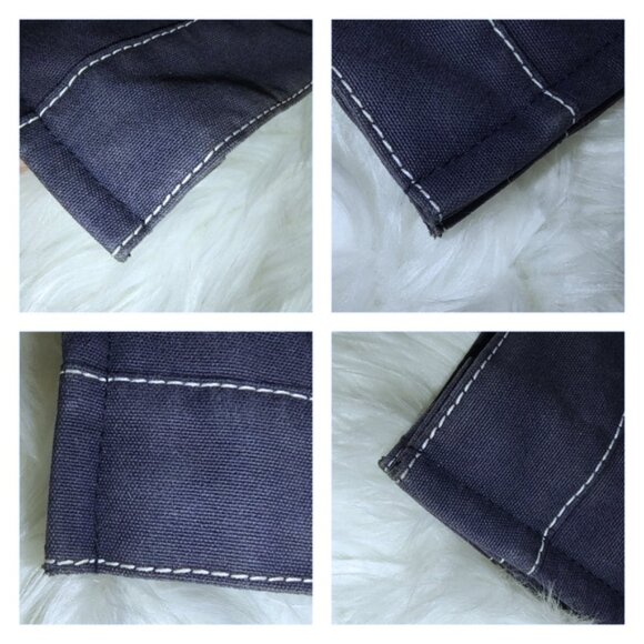 HERMES Fourre Tout large MM toile canvas tote EUC - Picture 11 of 12